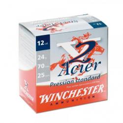 Munitions Winchester X2 ACIER Cal.12/70 24g PAR 75