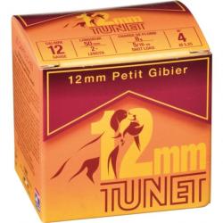 Cartouches Tunet Petit Gibier Cal. 12/50 - 7 / Par 1