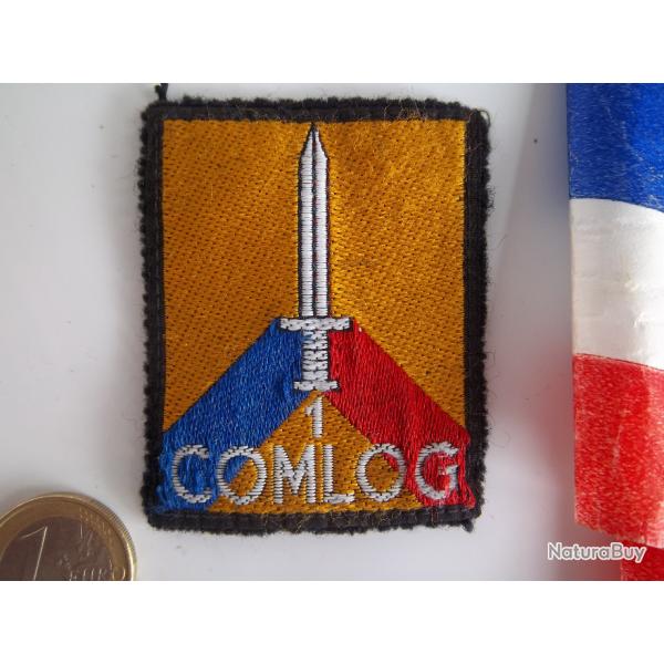 cusson 1er COMLOG - Commandement Logistique - 1972-1998 - Insigne tissu