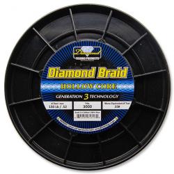 Tresse Diamond Braid Hollow Core Generation 3 Bleu 130lb 2750 m (3000 Yds)