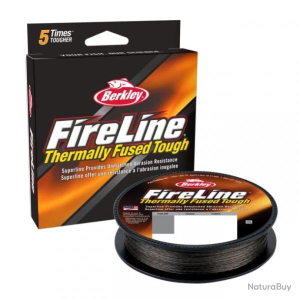 Tresse Berkley Fireline Ultra 8 - 150 m / Gris fonc / 10/100