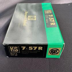 1 boite neuve de 20 cartouches calibre 7x57R de marque RWS