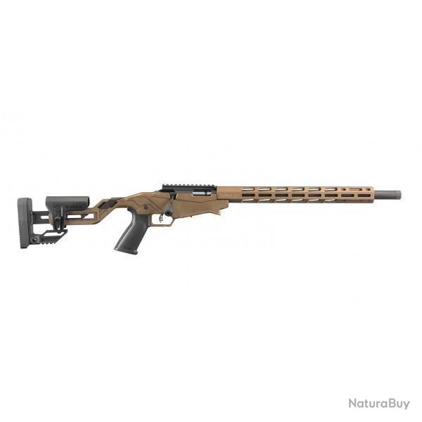 CARABINE RUGER PRECISION RIMFIRE Cal.22LR marron bronze