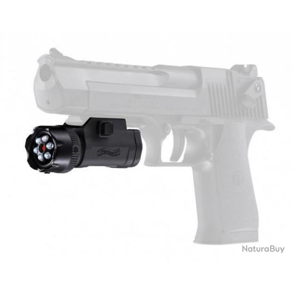 Lampe Laser Tactique Walther FLR 650 pour rail picatinny - Braderie Automne