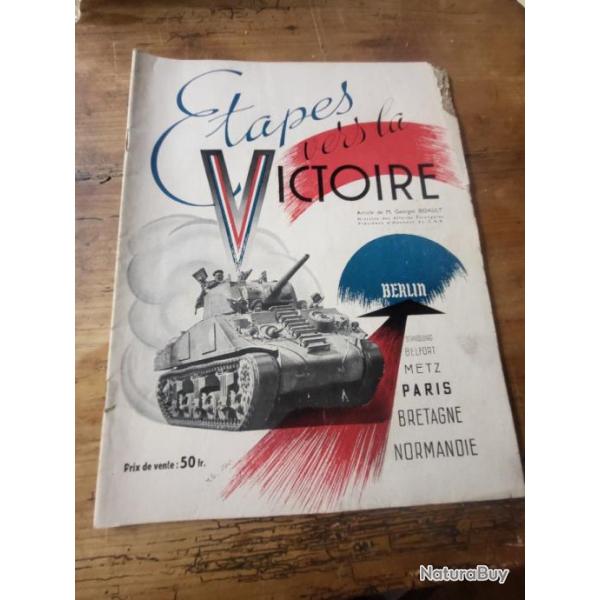 Etapes vers la Victoire