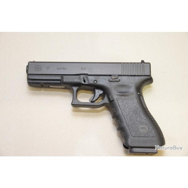 Pistolet Glock 17 Gen 3 calibre 9mm PARA Occasion TBE