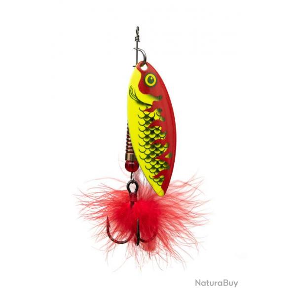 Cuiller Tournante Fox Rage Ultra UV Spinners n3 UV Hot Perch