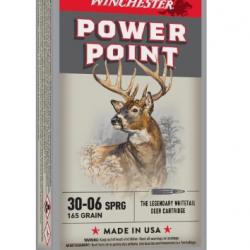 1 boite de Balles calibre 30.06 Power Point 165Gr
