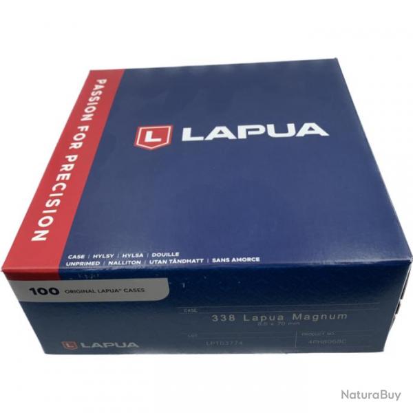 Douilles LAPUA Cal. 338 LAPUA MAGNUM - Boite de 100 units