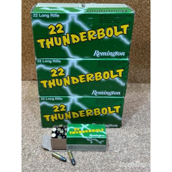 3 Cartons, 1500 balles Remington cal.22 lr Thunderbolt