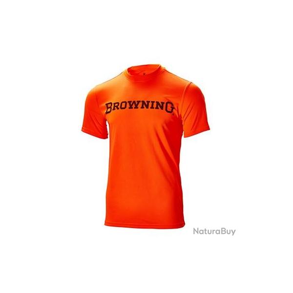 Tee shirt manches courtes Teamspirit Browning LIV GRATIS