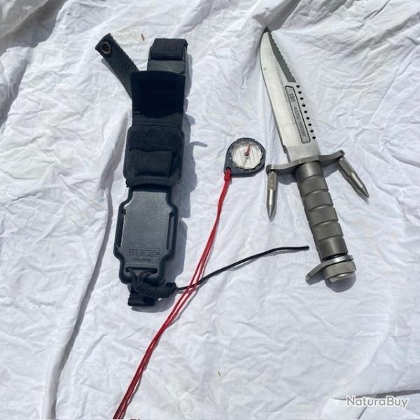 Buck - Buckmaster 184 - 1985 Premiere Production - COLLECTION PRIVEE - Couteau Vintage