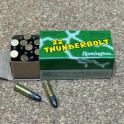 50 balles Remington cal.22 lr Thunderbolt