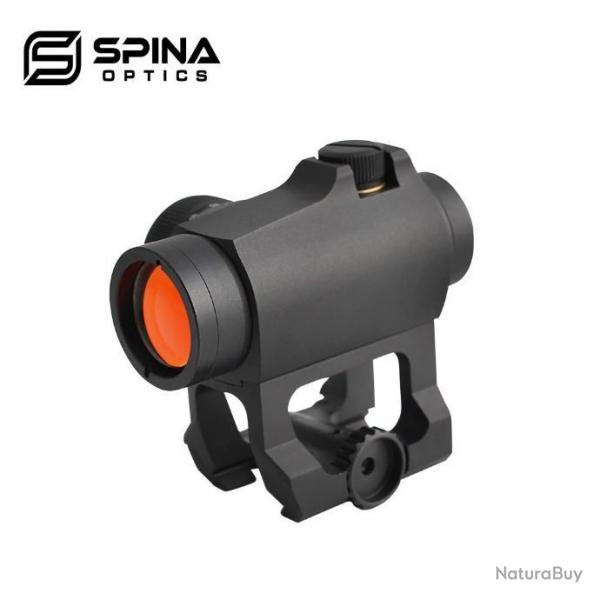 SPINA OPTICSlunette de vise 1x20 point rouge porte vue luger 11 niveaux 3MOA rx