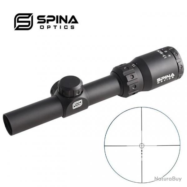 SPINA OPTICS BT 1.5-5X20 lunette de chasse compacte tir extrieur ajuster court