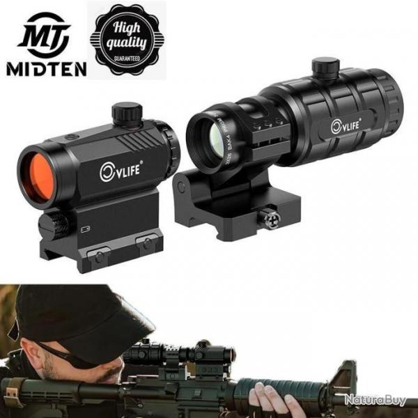 MidTen Viseur Laser + Loupe 3x paiement en 3 ou 4 fois -