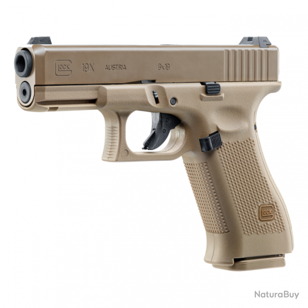 Pistolet Umarex Glock 19X - Cal. 6mm Gaz