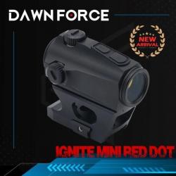 DawnForce Red Dot Ignite Mini BK 2 MOA Paiement en 3 ou 4 fois -