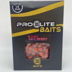 Bouillettes pro élite baits bloody mulberry 14mm 1kg