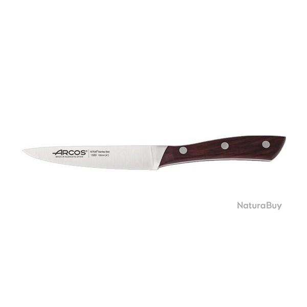 Couteau de table Arcos Natura - Office lame 100 mm manche bois