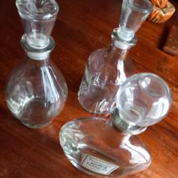 Lot 3 carafes vintage