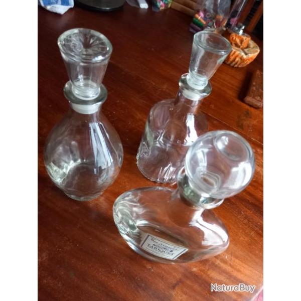 Lot 3 carafes vintage