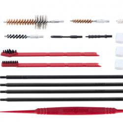 Set de nettoyage multi-kits cordons - brosses Real Avid Cal .357 / .38 CAL /.9MM