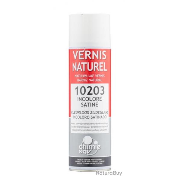 Vernis naturel naturel incolore satin