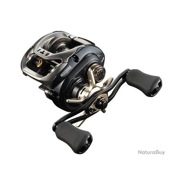 MOULINET CASTING MEGABASS RHODIUM 63L