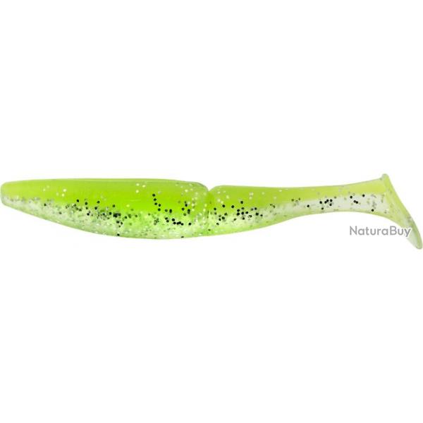 ONE UP SHAD 4 - 106 GREEN LEMON GLITTER