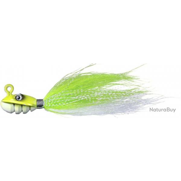 SWIMMING BUCKTAIL - 42 g - CHARTREUSE PEARL