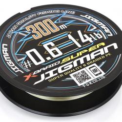 SUPER JIGMAN X8 - PE 4.0 - 60 lbs - 300m