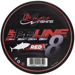 UF PE LINE X8 FIGHTING RED 600m PE 10