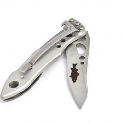 COUTEAU SKELETOOL KBX ACIER LOGO BAR