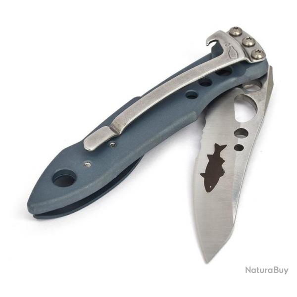 COUTEAU SKELETOOL KBX BLEU LOGO BAR