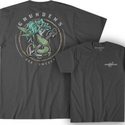 TEE SHIRT MERMAID SS T SHIRT IRON GREY