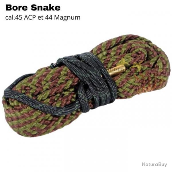 Cordon de nettoyage bore snake cal.45 ACP et 44 Magnum