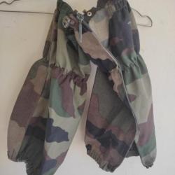 Guétres armée réglementaires camo cables