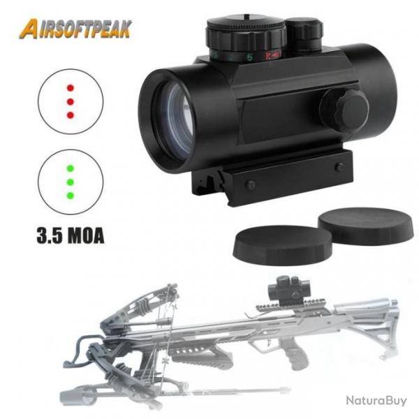 AirsoftPeak Viseur Point Rouge 3.5 MOA Rail 11MM