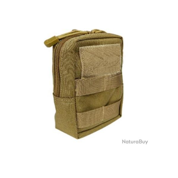 Poche Utilitaire Verticale Molle (S&T) Dsert