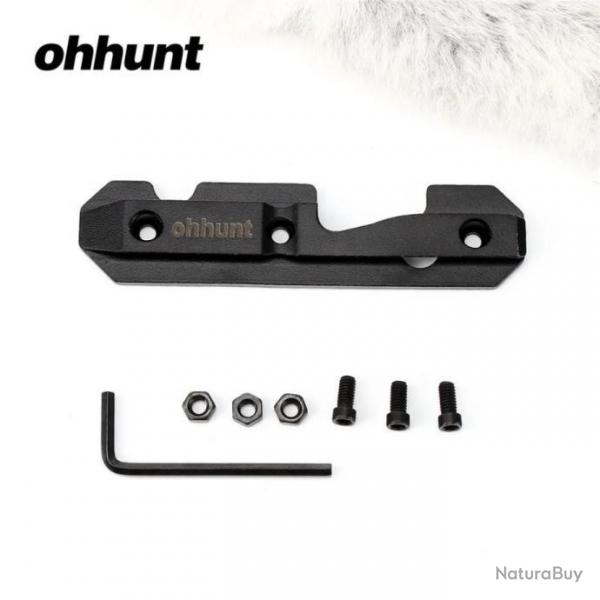 Ohhunt Embase pour Montage Latral 11MM Lunette -