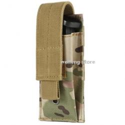 Pochette Simple Molle Chargeur/Lampe/Couteau Camouflage -