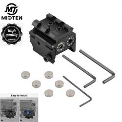 MidTen Montage Laser Pour Pistolet Rail 20MM