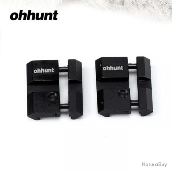 Ohhunt Adaptateur De Montage 11MM a 20MM -