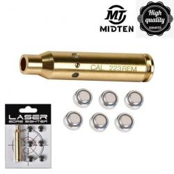 MidTen Balle De Réglage Laser Boresighter Calibre 223REM -