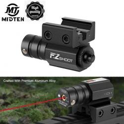 MidTen Pointeur Laser Avec Montage Picatinny 11/21MM -