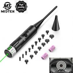 MidTen Collimateur Laser De Réglage Boresighter Laser Vert Calibre 17 A 12GA -