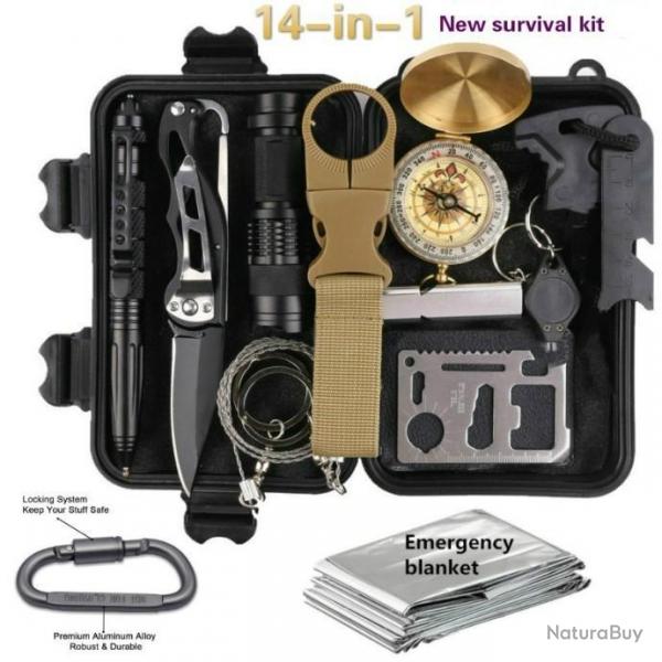 KIT DE SURVIE 14 EN 1 -