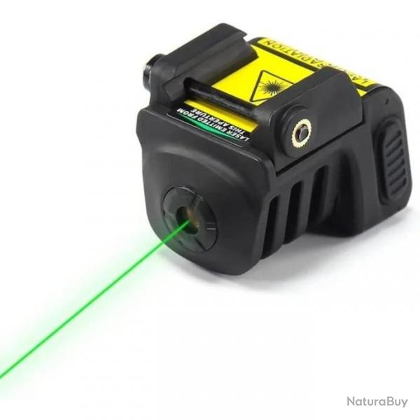 RichFire Pointeur Laser Pour Pistolet Couleur Vert -