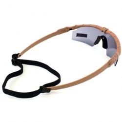 Lunette de protection Nuprol battle pro thermal - Beige / Smoke